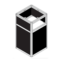 40-510-0 MODULAR SOLUTIONS ANGLE BRACKET 45MM TALL X 45MM WIDE HARDWARE NOT INCLUDED